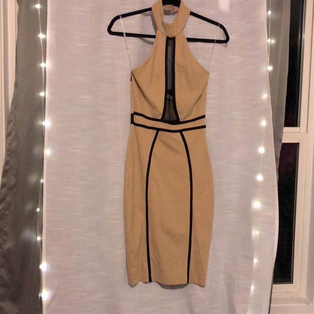 Tan Mystic Los Angeles dress